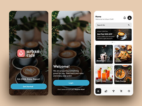 Cafe Shop App